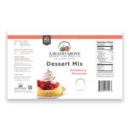 A Blend Above Banana Cream No-Bake Dessert Mix, 3 Pack, No-Bake Cheesecake, Fruit Dip, Dessert Mix, Bagel Topping, Frosting, Cheesecake Filling, Quick and Easy to Make, Makes 16 Ounces, Cream Cheese,