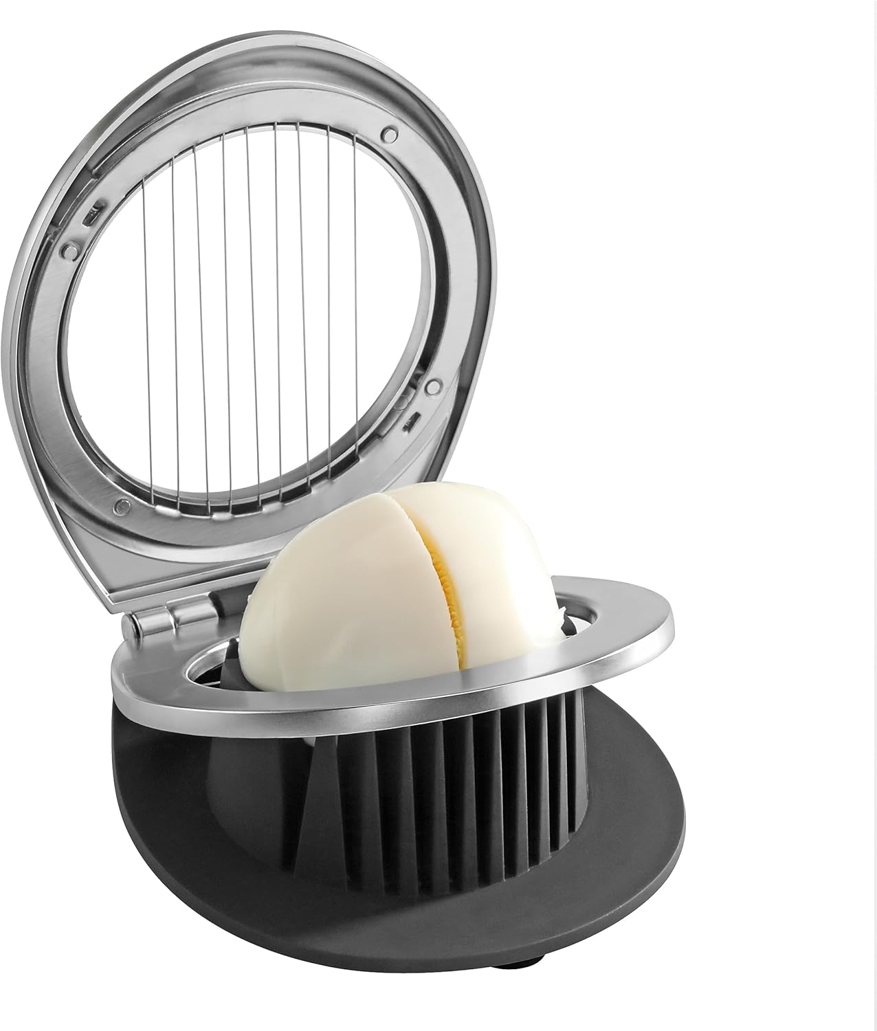 New Star Foodservice 36459 Commercial Grade Aluminum Egg Slicer, Mushroom Slicer with Stainless Steel Wire (Hand Wash Only)