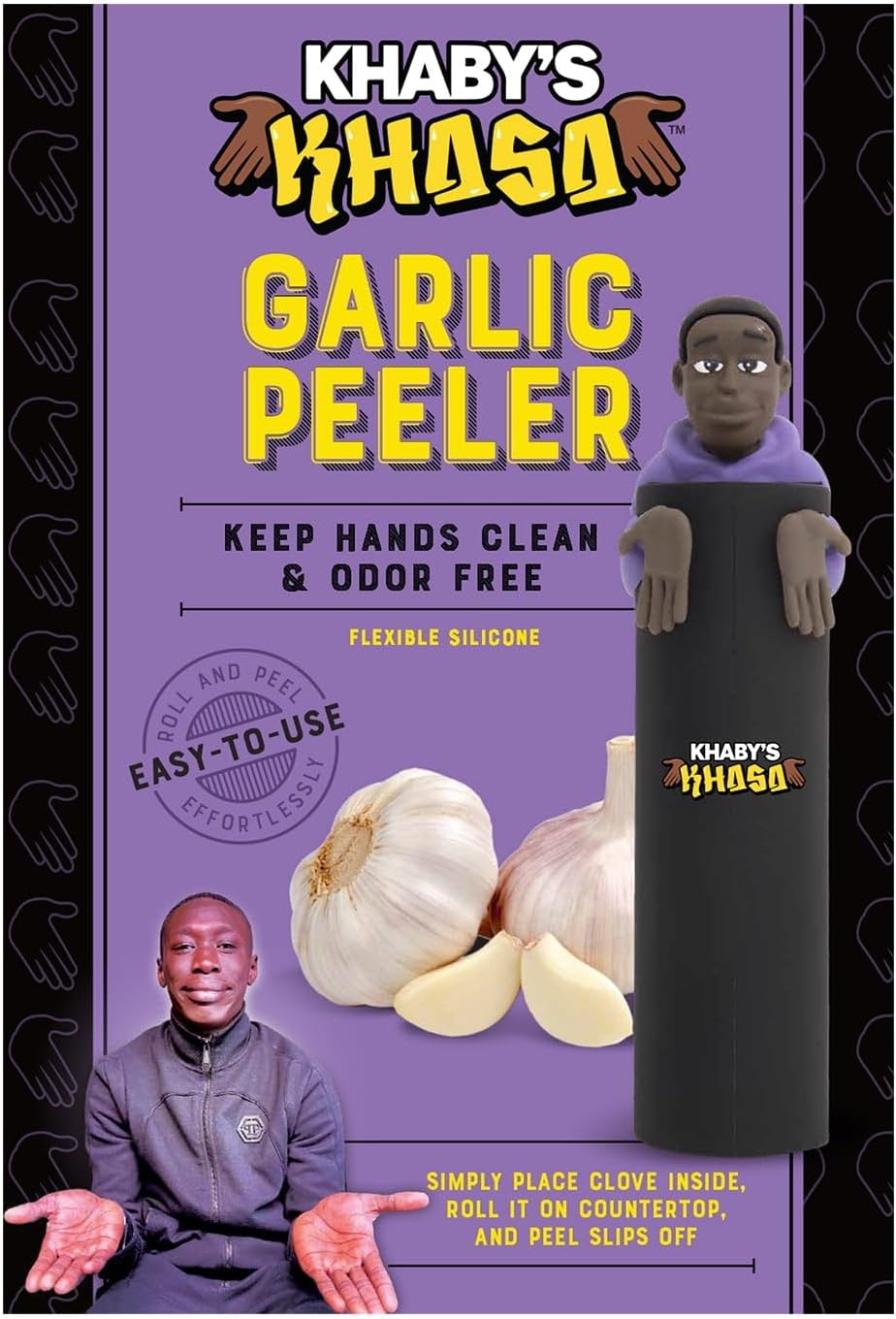 Garlic Peeler Silicone Tube Roller, Easy to Use, Dishwasher Safe