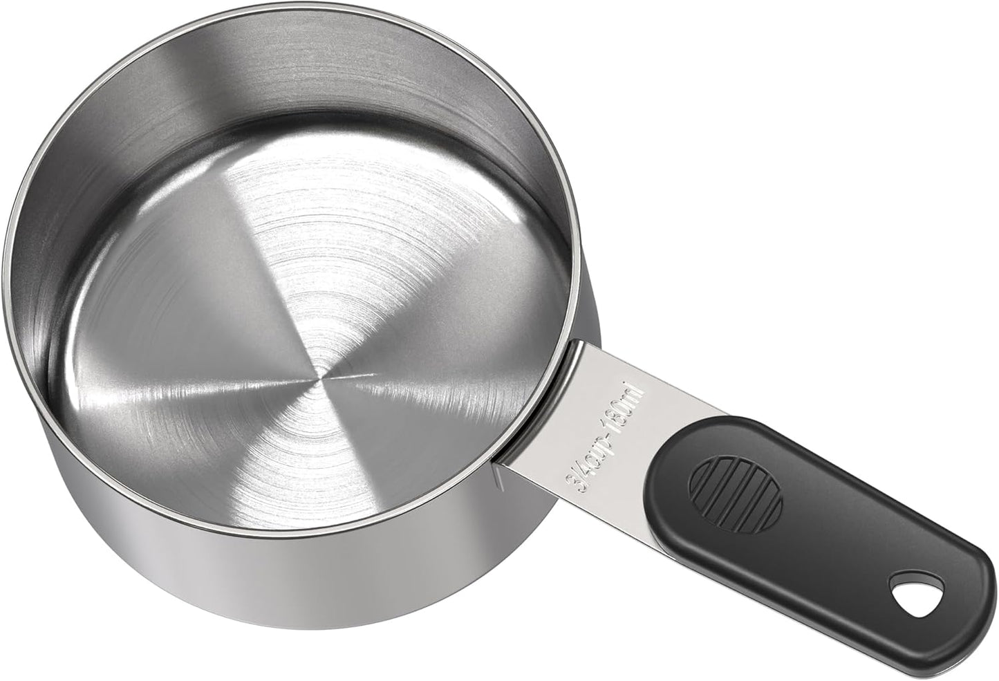 DOTINGHUX 1/3 Cup Magnetic Grips Stainless Steel Measuring Cup -1PCS