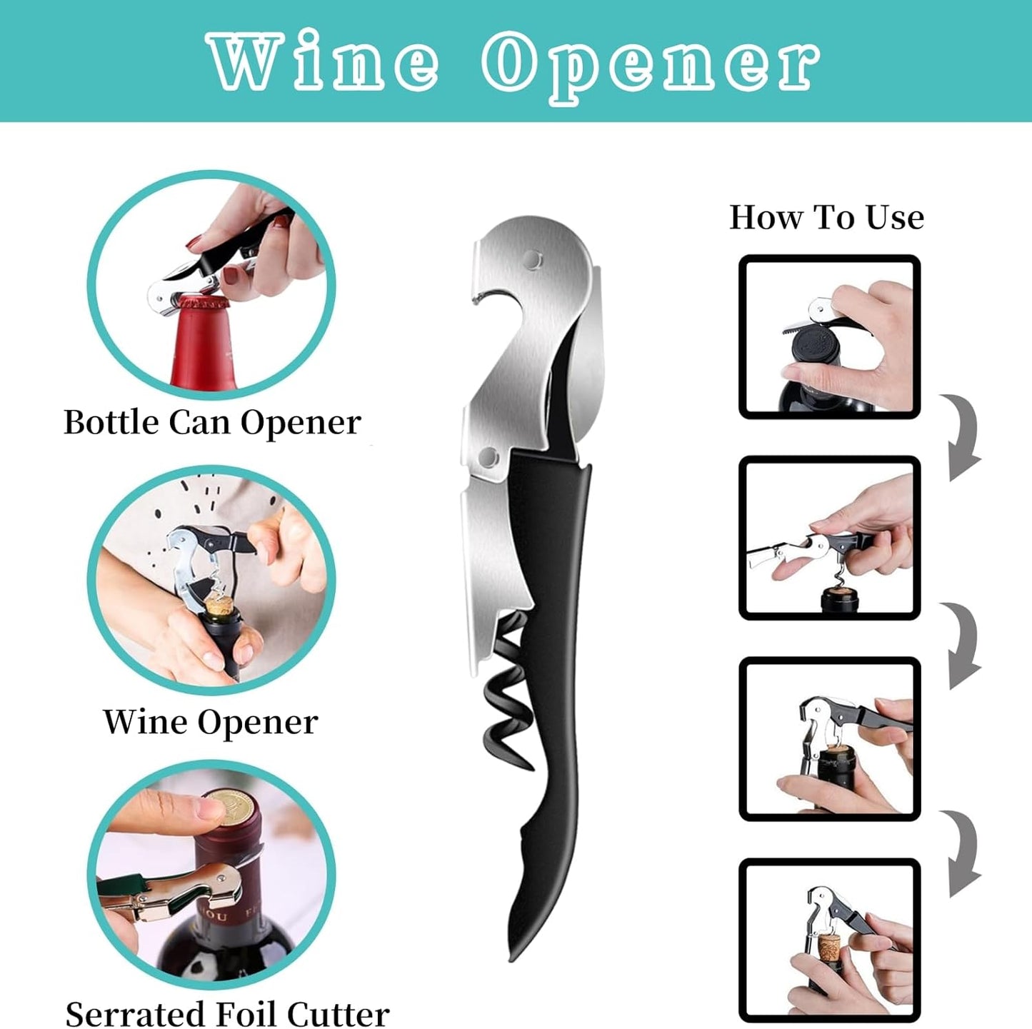 Bloss Anti-skid Jar Opener Jar Lid Remover Rubber Can Opener Kitchen Grippers To Remove Stubborn Lids, Caps and Bottles Great Kitchen Gadgets For Small Hands or Seniors,Blue
