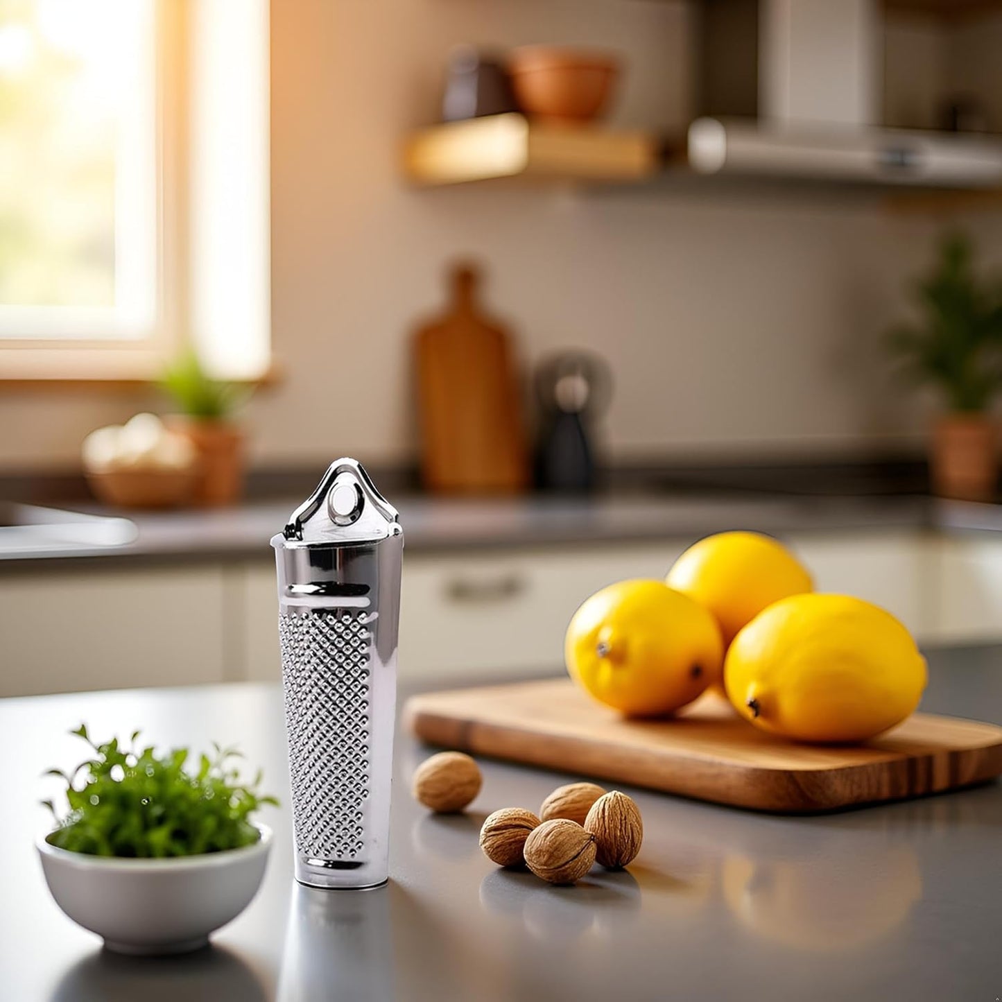 Multifunctional Kitchen Stainless Steel Ginger Garlic Nutmeg Grater Nut Walnut Lemon Hand Planer Tool Lemon Professional Kitchen Tool