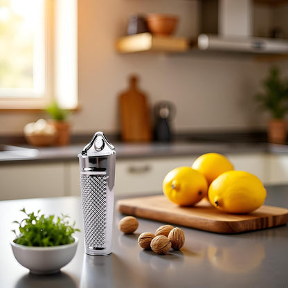 Multifunctional Kitchen Stainless Steel Ginger Garlic Nutmeg Grater Nut Walnut Lemon Hand Planer Tool Lemon Professional Kitchen Tool