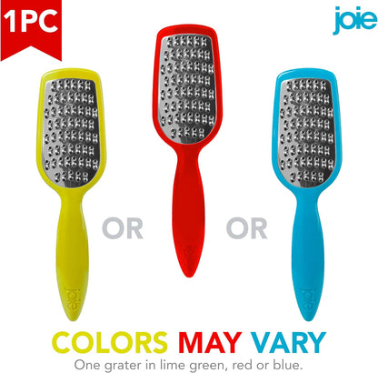 Joie Tower Grater, Double Sided, Stainless Steel, Dishwasher Safe, BPA Free, Kitchen Tool, 1 Count