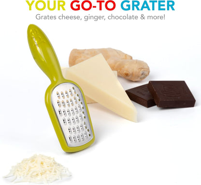 Joie Tower Grater, Double Sided, Stainless Steel, Dishwasher Safe, BPA Free, Kitchen Tool, 1 Count