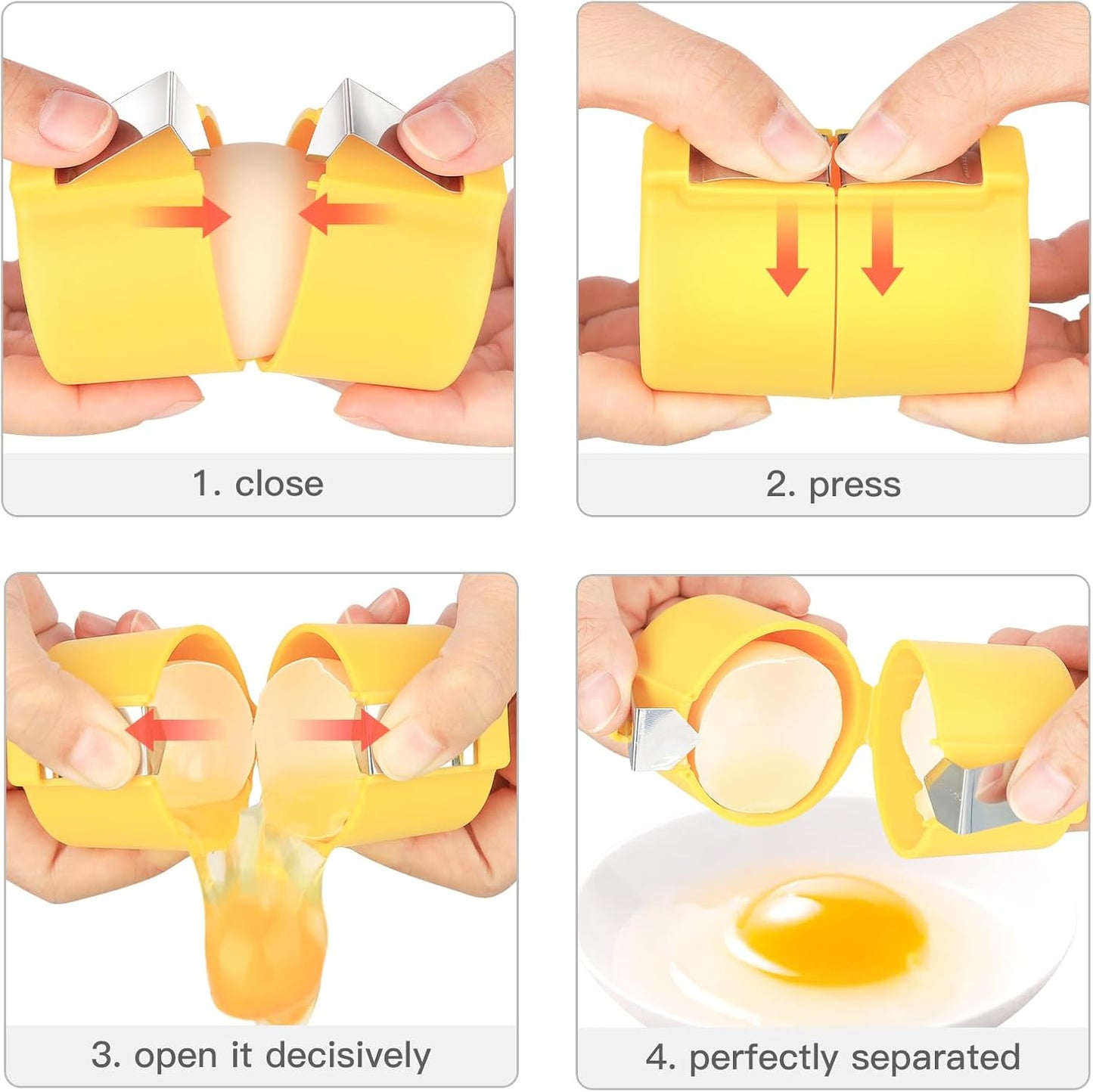 Egg shell opener, Eggshell opener, Egg Clip for Raw Eggs, Egg Peeler for Hard-boiled eggs, Home kitchen Gadgets to Quickly Cut Eggshells