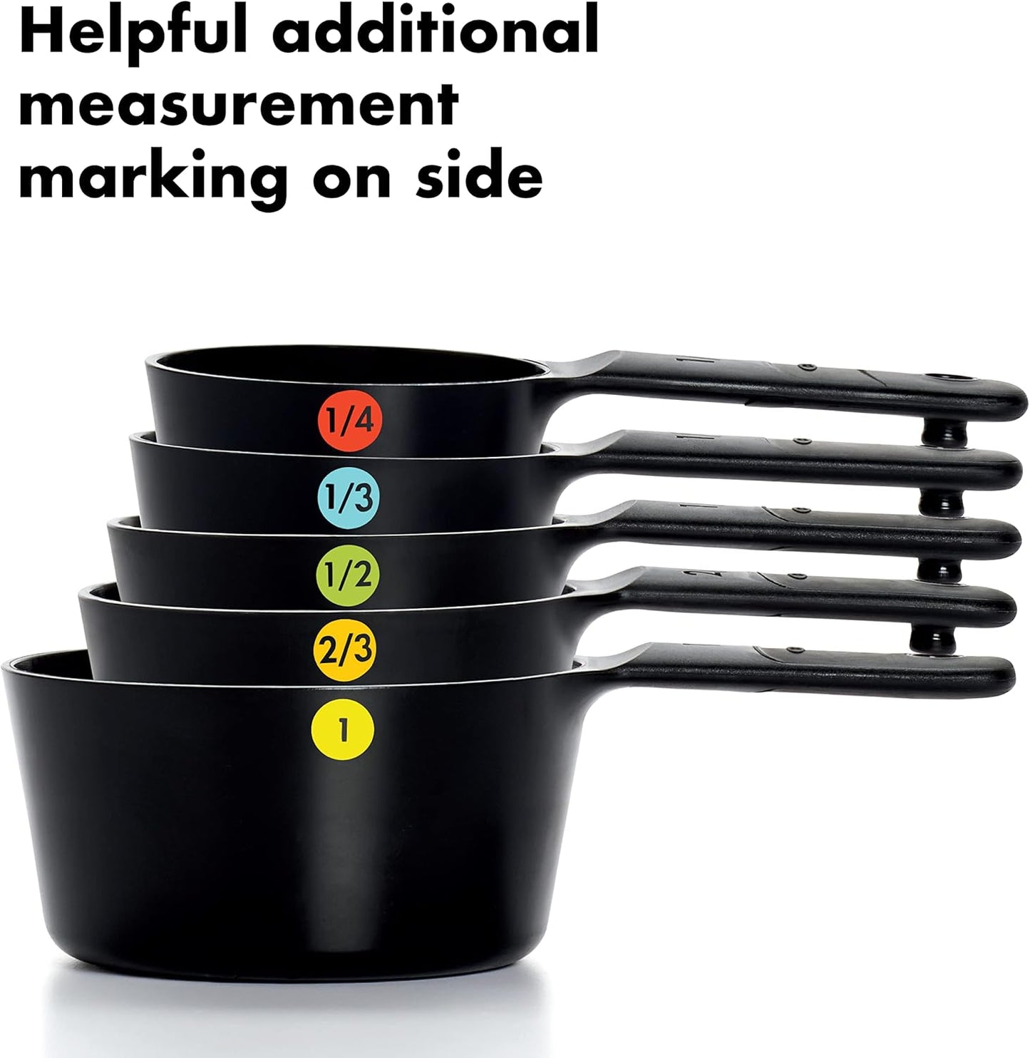 OXO Good Grips 6- Piece Plastic Measuring Cups