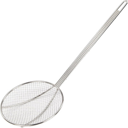 Winco Round Wire Skimmer, 9-Inch, Nickel