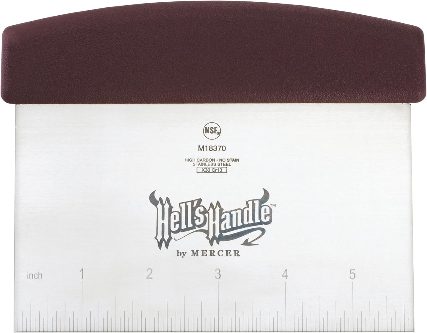 Mercer Culinary Hell's Handle Large Fish Turner/Spatula, 4 Inch x 9 Inch