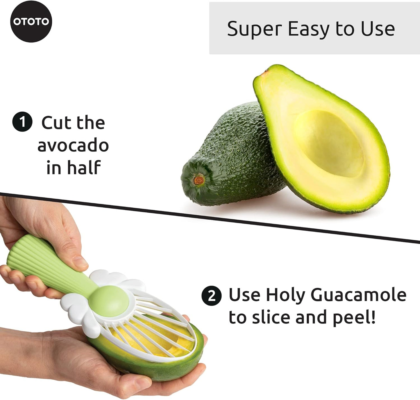 OTOTO Avocado Slicer - Cool Kitchen Gadget, Funny Gift, Fruit Slicer