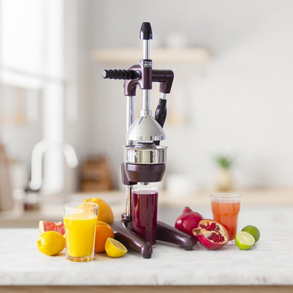 Tribest Pro MJP-105 XL Professional Manual Cold Press Juicer Machine for Pomegranates and Citrus (Purple)
