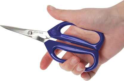 Joyce Chen Original Unlimited Kitchen Scissors All Purpose Kitchen Shears With Comfortable Handles, Red