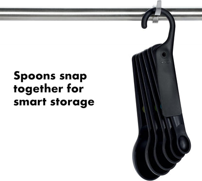 OXO Good Grips 7-Piece Plastic Measuring Spoons