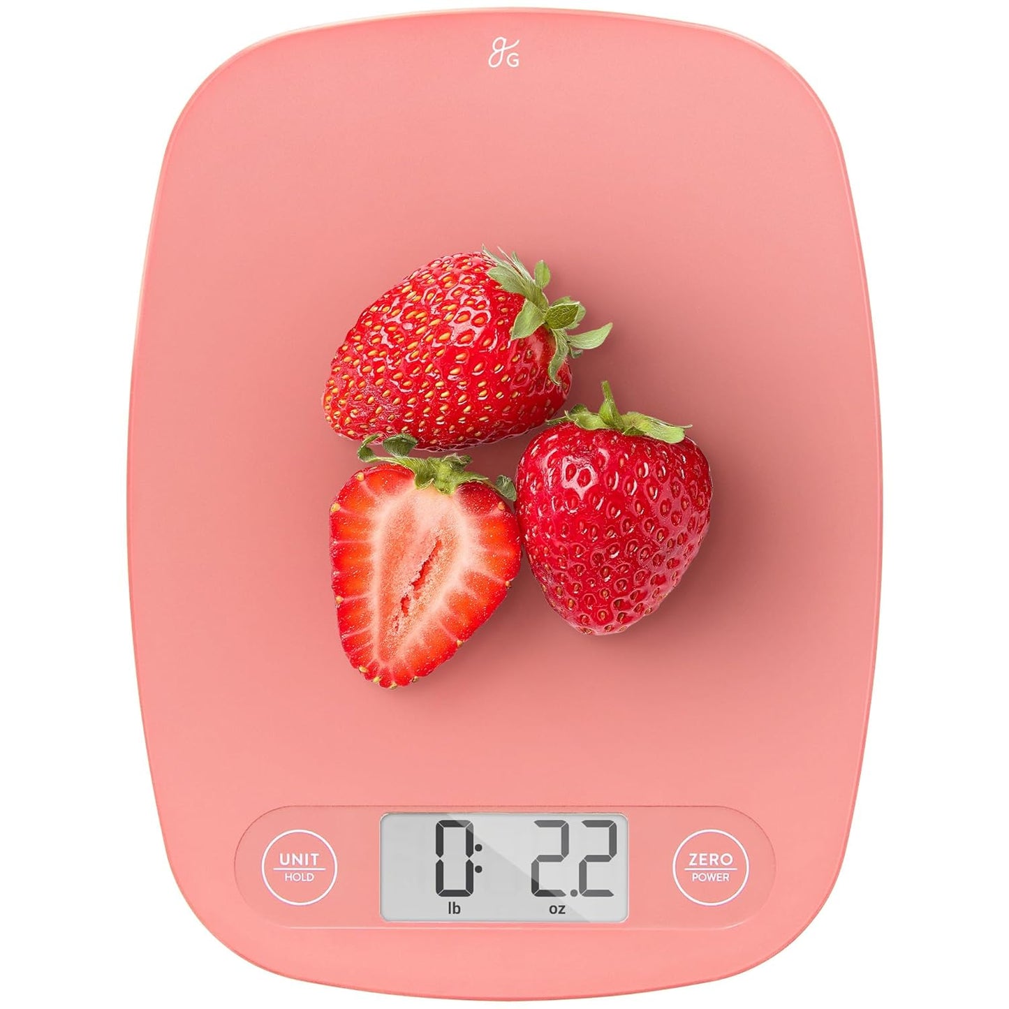 Greater Goods Food Scale – Digital Kitchen Scale, 1g Precision, Easy-Tare & Quick Conversion, Slim Compact Design, Durable & Portable | Ideal for Cooking, Baking & Meal Prep