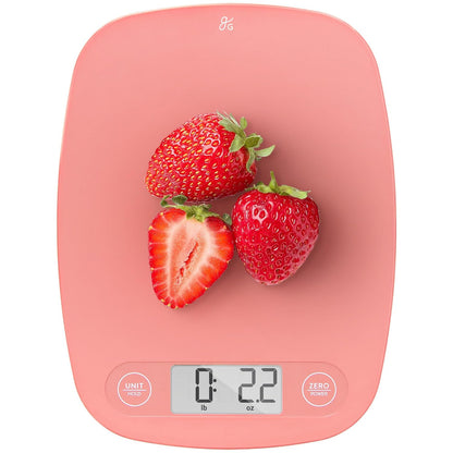 Greater Goods Food Scale – Digital Kitchen Scale, 1g Precision, Easy-Tare & Quick Conversion, Slim Compact Design, Durable & Portable | Ideal for Cooking, Baking & Meal Prep