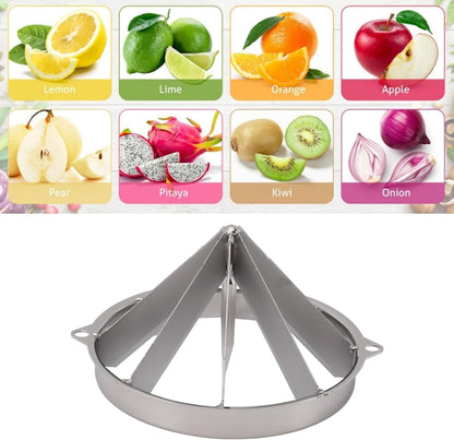 Fruit Dicing Machine Blades, Stainless Steel Detachable Fruit Slicer Lemon Cutter Slicer Lemon Slicer Fruit Cutter For Apples Pears Oranges (8 Section)