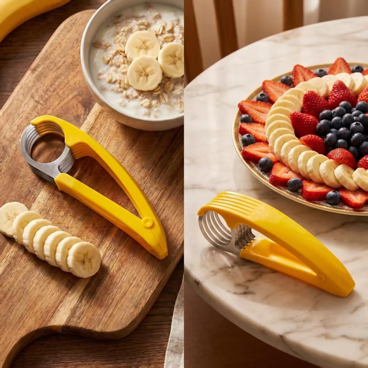 Multifunctional Fruit Slicer and Cutter Machine for Apple Grape Strawberry Banana Salad Cutter Tool for Cucumber Stainless Steel