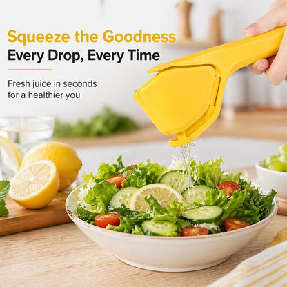Lemon Squeezer, Effortless Manual Flat Lime Juicer Squeezer, Hand Citrus Press, Folds Design For Saving Space Storage, Easy to Make Juice From Lemon, Lime, Cirtus, Orange, Fruits