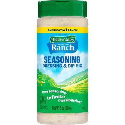 Hidden Valley Original Ranch Seasoning, Dressing and Dip Mix, 8 Ounces (Package May Vary)