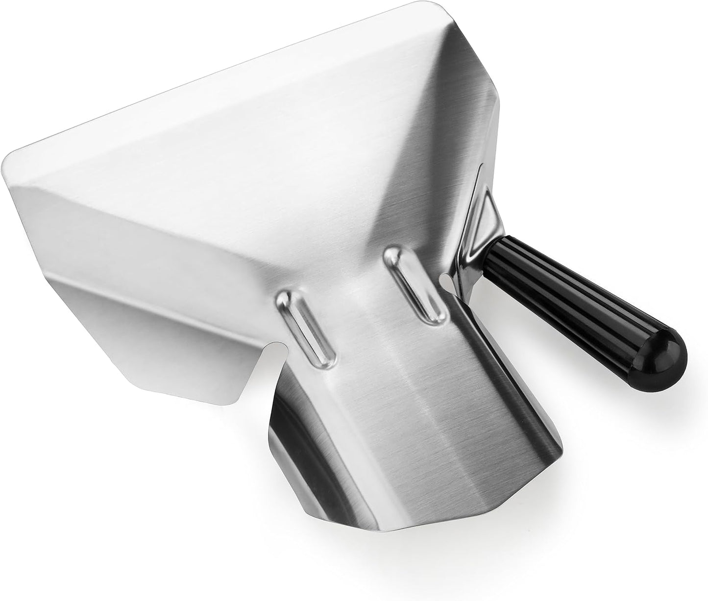 New Star Foodservice 42344 Stainless Steel Commercial French Fry Bagger with Left Handle