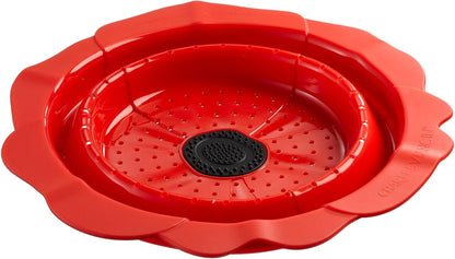 Charles Viancin 11 Inch Sunflower Collapsible Colander/Silicone Strainer – Kitchen Space Saving Essential
