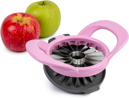 PrepWorks Dishwasher Safe Apple Slicer and Corer – 16-Slice Thin Apple Cutter with Safety Cover