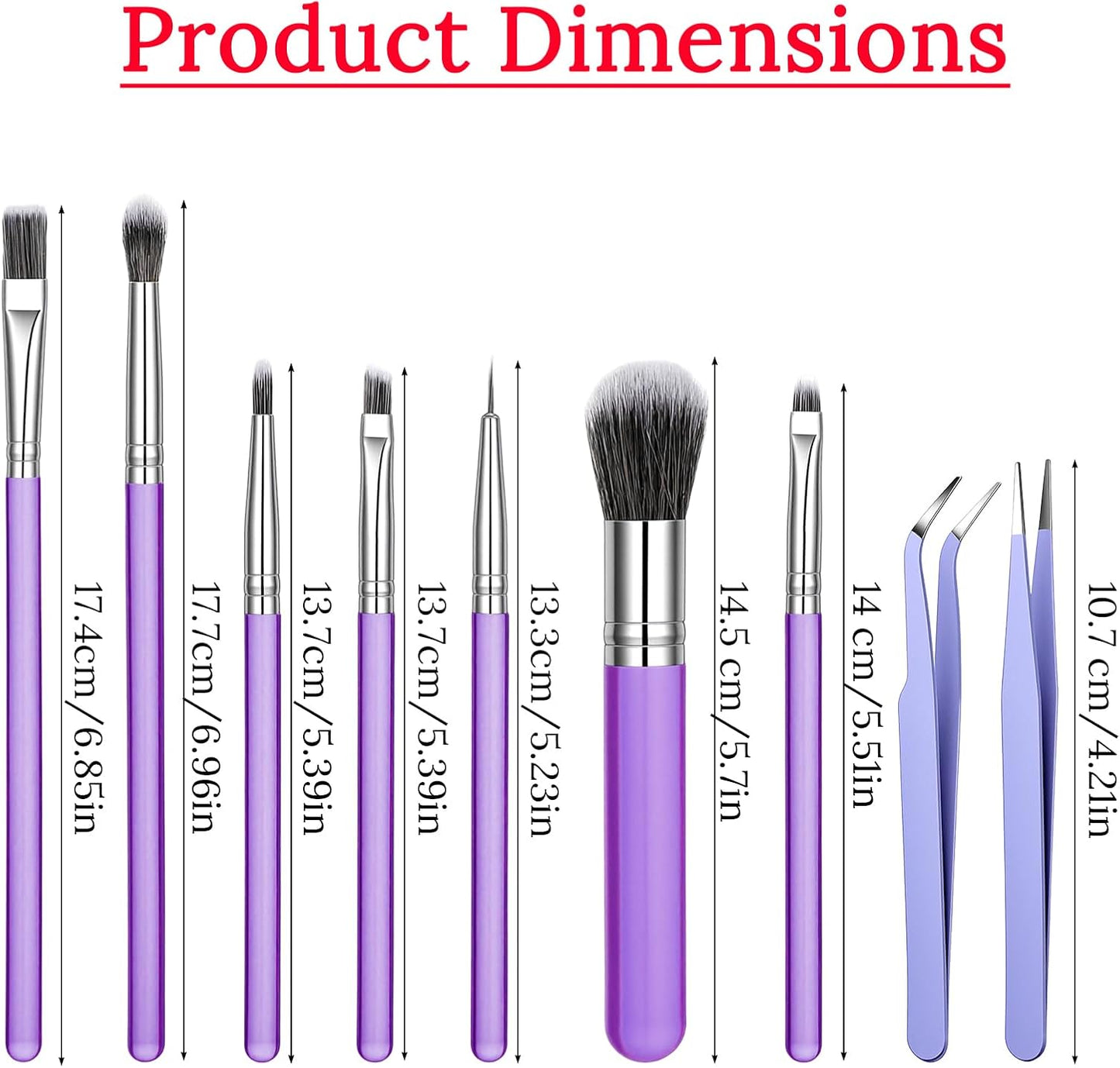 16 PCS Fondant Tools Cake Decorating Brushes Tool Set, Food Paint Brush Include Cookie Pastry Brushes Baking Brush Needles Sugar Stir Needles Elbow and Straight Tweezers for Cake Fondant Decor Supplie