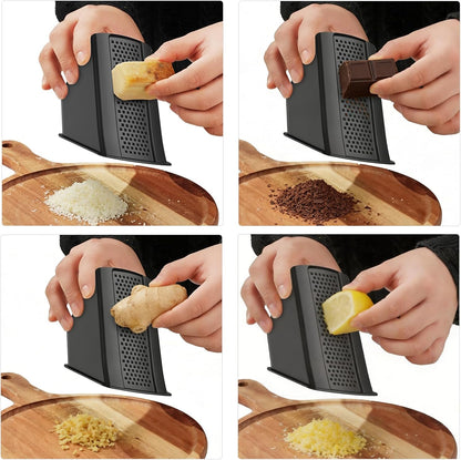 Jonscook All-in-1 Update Safe Mandoline Slicer for Kitchen, Food Chopper with Container, Thickness Adjustable Vegetable Chopper, Potato French Fry Cutter Tomato Apple Slicer Onion (BlackKnight)
