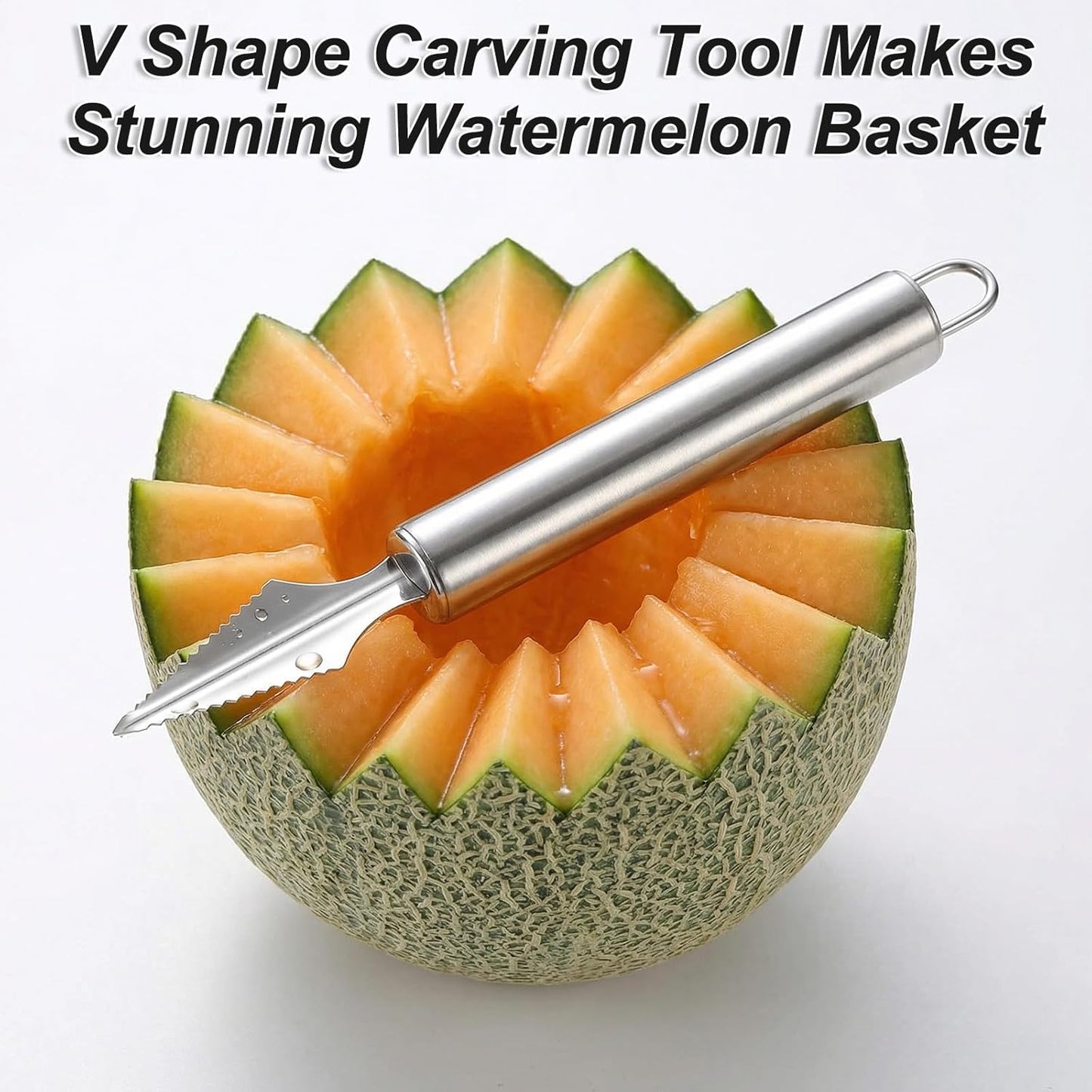 Kitchen Spiral, 2Pcs Vegetable Spiral Cutter and Fruit Carving Tool Spiralizer Cooking Tools for Potatoes Cucumbers Melons Tomato Veggie Engraving