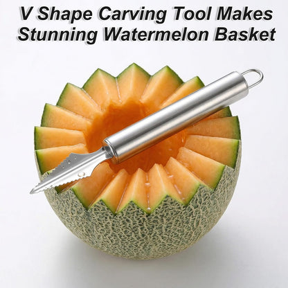 Kitchen Spiral, 2Pcs Vegetable Spiral Cutter and Fruit Carving Tool Spiralizer Cooking Tools for Potatoes Cucumbers Melons Tomato Veggie Engraving