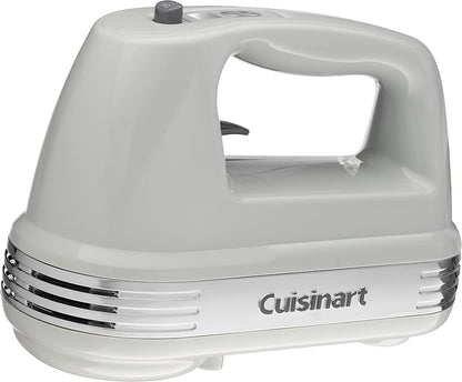 Cuisinart Power Advantage Plus 9-Speed Hand Mixer, 220W Motor, Electric Mixer with Dishwasher-Safe Beaters, Storage Case, HM-90BCS, Brushed Chrome