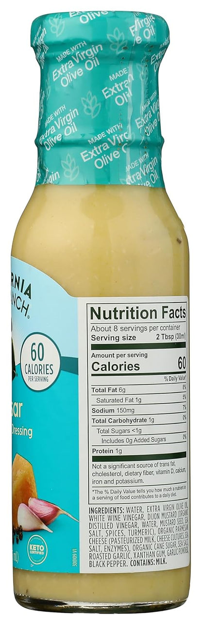 California Olive Ranch Caesar Vinaigrette Dressing, 10 oz