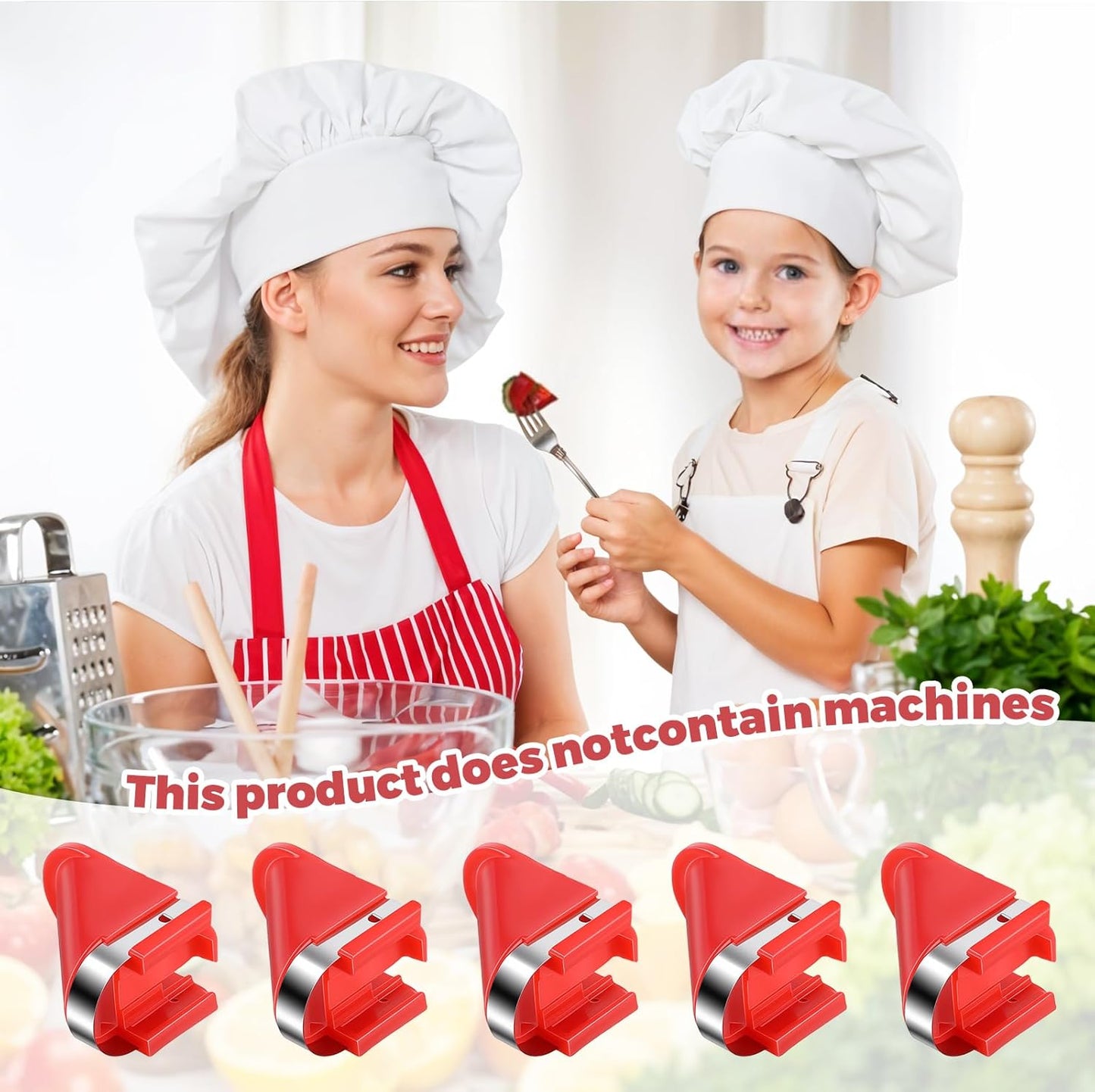 15 PCS Stainless Steel Replacement Blades, Electric Potato Peeler Accessory for Automatic Electric Potato Peeler, Automatic Rotating Fruits Vegetables Cutter Peeling Tool (Red）
