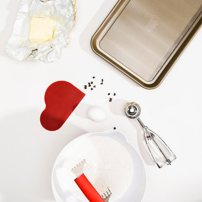 Cuisipro Deluxe Pastry Blender, 5.25-Inch, Red