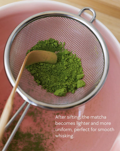 Matcha Set, 5 Pcs Matcha Whisk Set – Elegant Rounded Design Bowl with Folded Rim, Matte Buttercream Glaze, Comfortable to Use, Gift Box Included