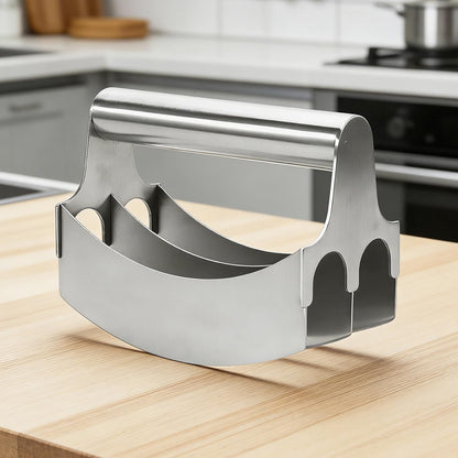 Professional 3-Blade Dough Cutter Bench Scraper | Non-Stick Baking Tools for Pasta Making Home Bakery| Stainless Steel Food Scraper Pastry Blender Kitchen Gadgets