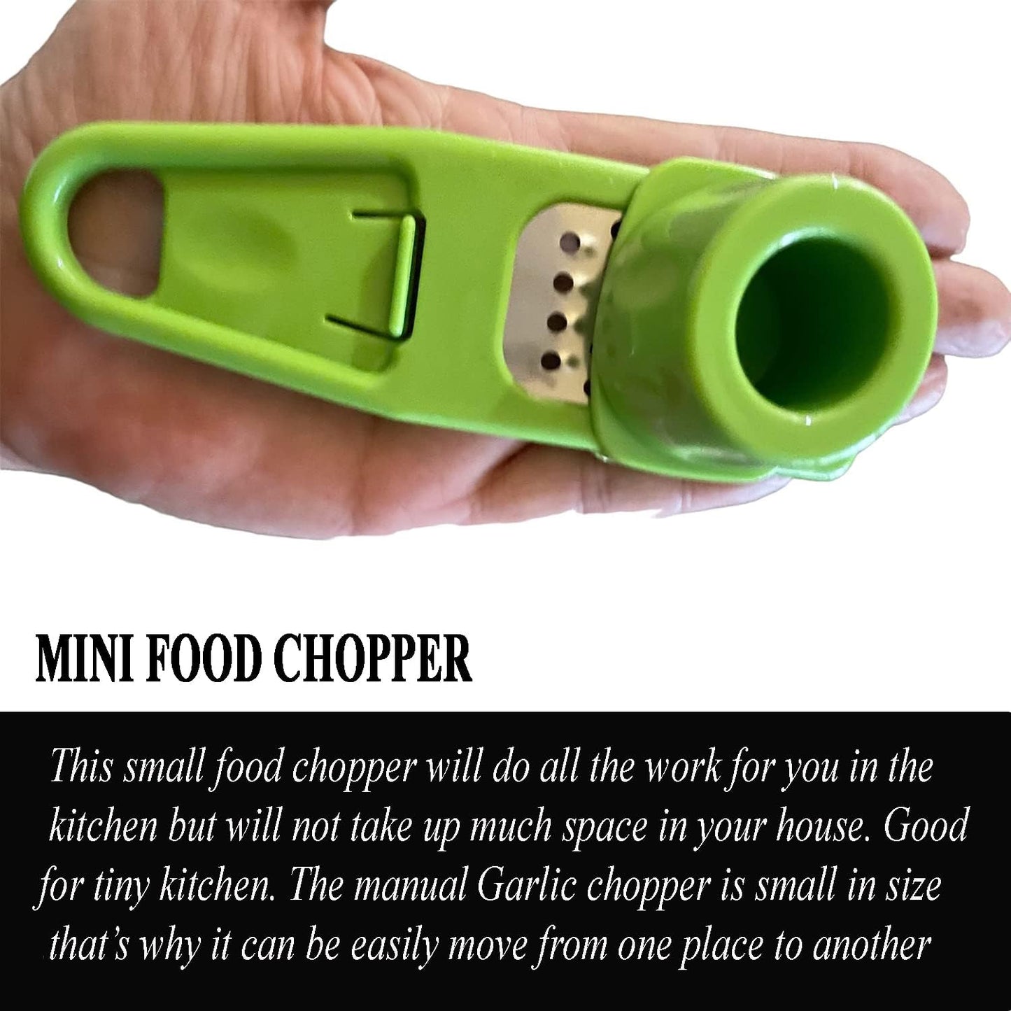 Angel's Peel Lounge Multipurpose Garlic Mincer and Garlic Crusher - Easy Squeeze Clean Garlic Press, Dishwasher Safe Sturdy Tool Compact and Portable Design for Extracts More Paste Per Clove - Pink