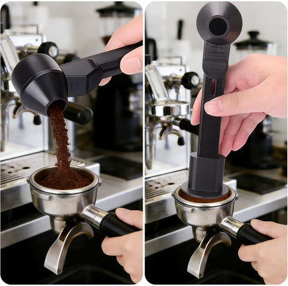 Palksky Coffee Scoop & Funnel for Reusable K Cup Refillable Coffee Pods, 2 Tablespoon Slide Coffee Measuring Funnel Scooper,1PCS