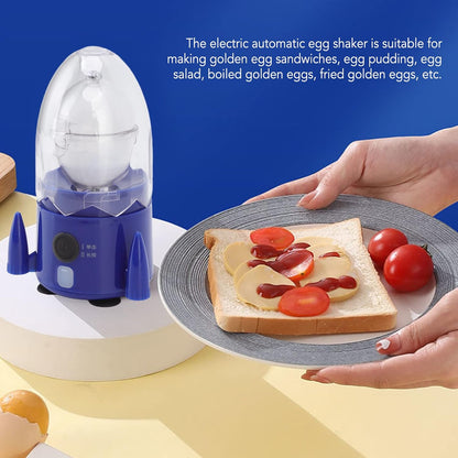 Electric Egg Spinner Egg Scrambler, Electric Egg Yolk Mixer-Baker Tool Egg Extractor for Hard Boiled Eggs by Charging,Egg Spinner Scrambler for Small and Large Eggs