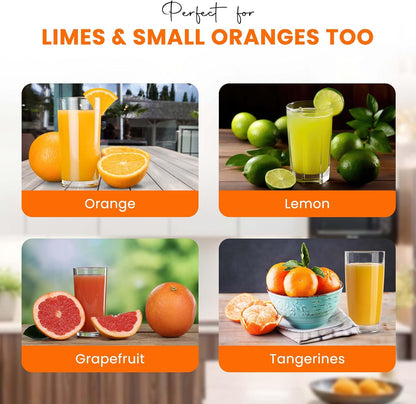 Heavy-Duty Stainless Steel Lemon Squeezer – Handheld Citrus Press for Effortless Juicing