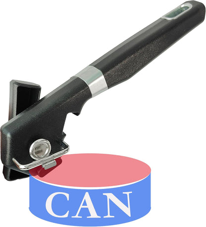Safe Can opener Manual hand held, Side Cut tin Smooth Edge can opener for Seniors