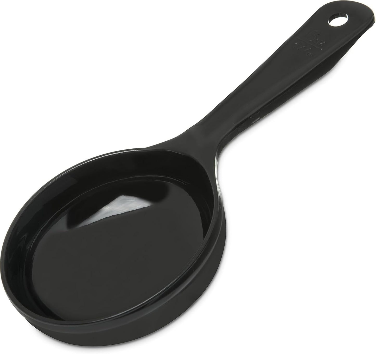 Carlisle FoodService Products 492104 Measure Miser Solid Measuring Spoon with Short Handle, 1 Ounce, Yellow