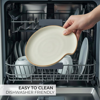Beautiful Ceramic Spoon Rest for Stove Top - Perfectly Sized Spoon Holder for Your Kitchen Countertop - Easy to Clean and Dishwasher Safe, Perfect Addition to Any Kitchen Counter for Everyday Cooking