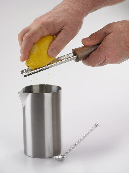 Barfly Bar Zester With Walnut Handle