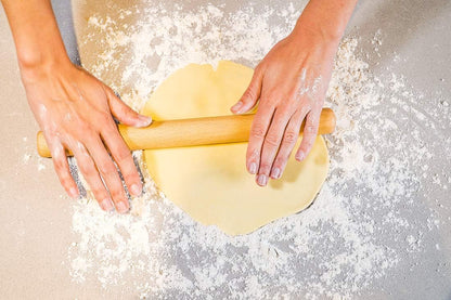 Classic French Rolling Pins Bamboo Wooden Rolling Pin for Baking Pizza Dough Pie Cookie, 13-Inch