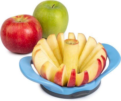 PrepWorks Dishwasher Safe Apple Slicer and Corer – 16-Slice Thin Apple Cutter with Safety Cover