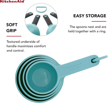 KitchenAid Universal Measuring Cup Set, 4-Piece, Pistachio