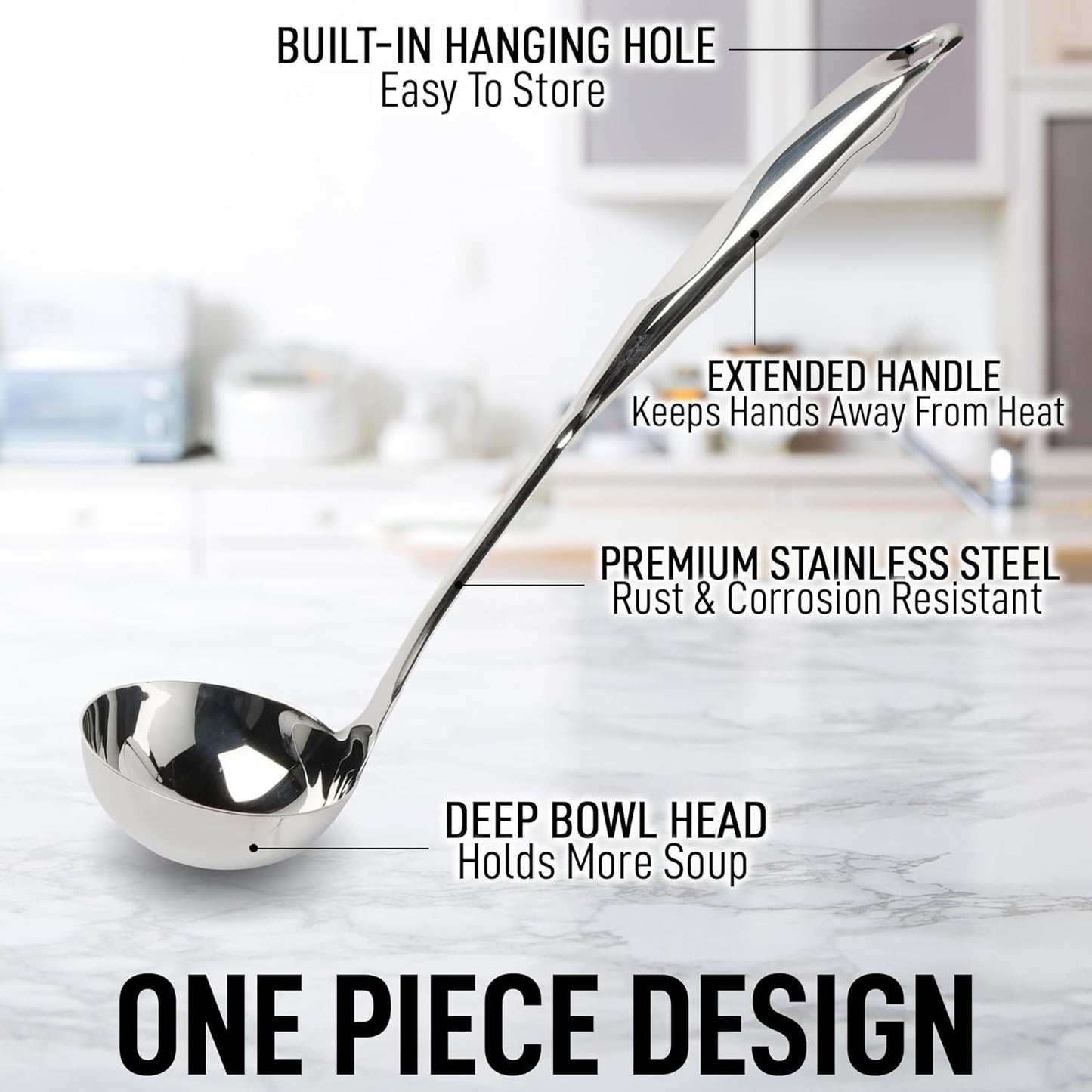 Zulay Kitchen Stainless Steel Spatula - 14.8” Heat-Resistant Metal Slotted Turner for Cooking, Frying & Grilling - Durable, Rust-Proof & Dishwasher Safe Kitchen Utensil for Everyday Use