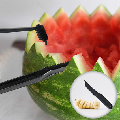 Kitchen Spiral And V-Shaped Tools, Blade Julienne Cutter,Fruit Shape Cutters,Easy to Clean Suitable for Kitchen Creative Spiralizer Cooking Tools