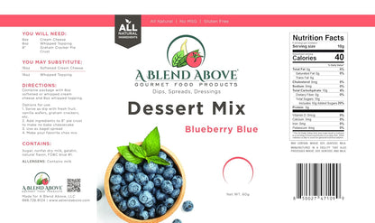 A Blend Above Banana Cream No-Bake Dessert Mix, 3 Pack, No-Bake Cheesecake, Fruit Dip, Dessert Mix, Bagel Topping, Frosting, Cheesecake Filling, Quick and Easy to Make, Makes 16 Ounces, Cream Cheese,
